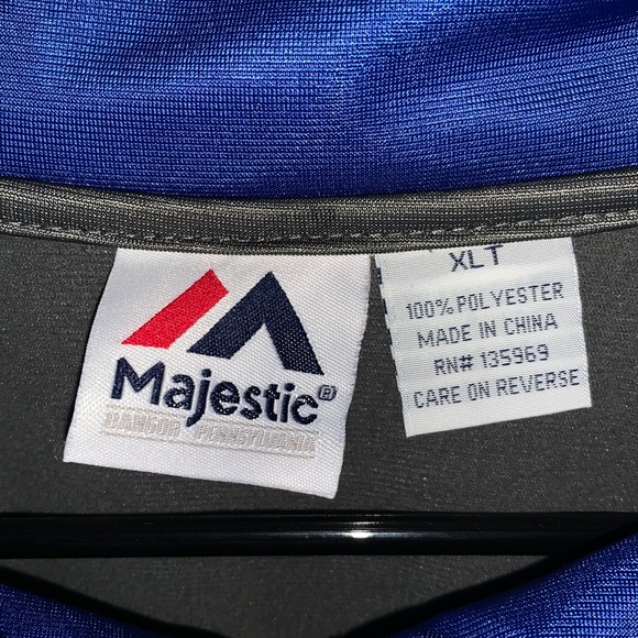 💥HP💥Majestic MLB Kansas City Men's Big & Tall XLT Full Zip Reflective NWT - Picture 5 of 8